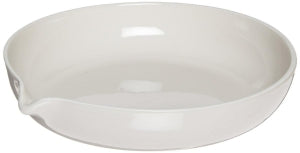 Midland Sci Evaporating Dish with Lip - EVAPORATING DISH 290ML 160MM SF 8/CS - 60236