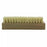 Justman Brush Company Nail Brush w/Wood Handle - White Tampico Nail Brush with Wood Handle, 1-1/8" x 4-1/2" - 630450