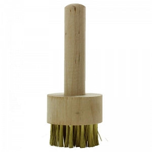 Justman Brush Company Sieve Brush - Nylon Sieve Cleaning Brush, Brass, 6-1/4" Overall Length - 707100