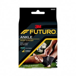 3M Healthcare Black FUTURO Sport Adjustable Ankle Support - SUPPORT, ANKLE, FUTURO, SPORT - 09037ENR