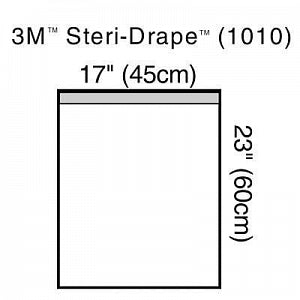 3M Steri-Drape Towels - Steri-Drape Large Drape, 17" x 23" - 1010