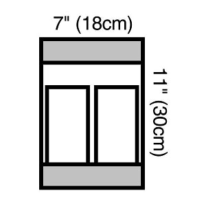 3M Healthcare Steri-Drape Instrument Pouches - Steri-Drape Instrument Pouch, 9-5/8" x 18" - 1018L
