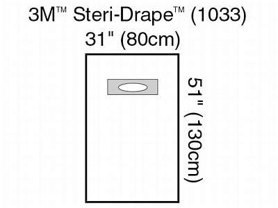 Steri-Drape with Adhesive Aperture by 3M Healthcare