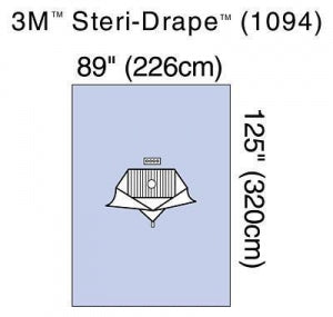 3M Healthcare Steri-Drape Arthroscopy Sheet ww / Pouch 1094 - Steri-Drape Arthroscopy Fluid Sheet - 1094