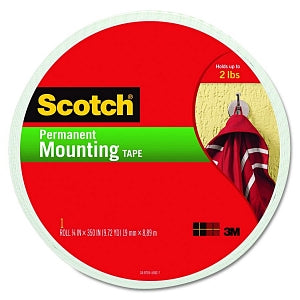 3M Healthcare Foam 0.75" x 350" Double-Sided Mounting Tape - Foam Mounting Double-Sided Tape, 0.75" x 350" - 110-LONG