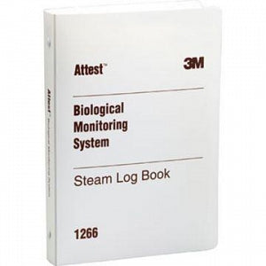 3M Attest 1466 Log Book for Steam Sterilizers - Attest Log Book for Steam Sterilization - 1466