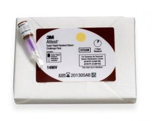 3M Healthcare Attest Auto-reader 490/Components - Attest Super Rapid 24 Minute Biological Indicator Challenge Pack - 1496V