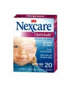 3M Healthcare 3M Nexcare Opticlude Eye Patch - Orthoptic Eye Patch, Oval, Junior Size, 2-1/2" x 1-1/4" - 1537