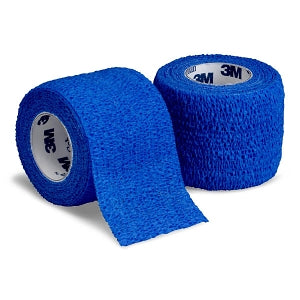 3M Coban Self-Adherent Wrap - 3M Coban Self-Adherent Wrap 1581B, Nonsterile, Blue, 1" x 5 yd. - 1581B