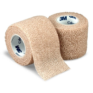 3M Coban Self-Adherent Wrap - 3M Coban Self-Adherent Wrap 1582, Nonsterile, Tan, 2" x 5 yd. - 1582