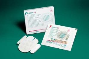 3M Healthcare Tegaderm Transparent Film Dressings with Border - Tegaderm I. V. Dressing, 4" x 6-1/8" - 1650