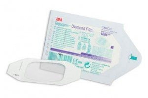 3M Healthcare Tegaderm Diamond Pattern Film Dressings - Tegaderm Diamond Pattern Film Dressing, 2-3/8" x 2-3/4" - 1684