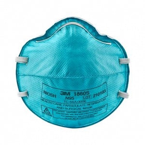 3M Healthcare 3M Health Care Particulate Respirators - RESPIRATOR N95 SMALL-NIOSH APPROVE - 1860S