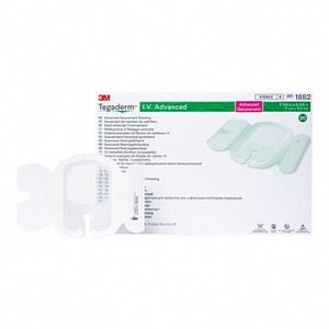 3M Healthcare 3M Tegaderm Advanced IV Securement Dressings - DRESSING, TEGADERM, 2 3/4X3 3/8" - 1882