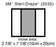 3M Healthcare Steri-Drape 2 Incise Drapes - Steri-Drape 2 Incise Drape, 3.9" x 8" - 2035