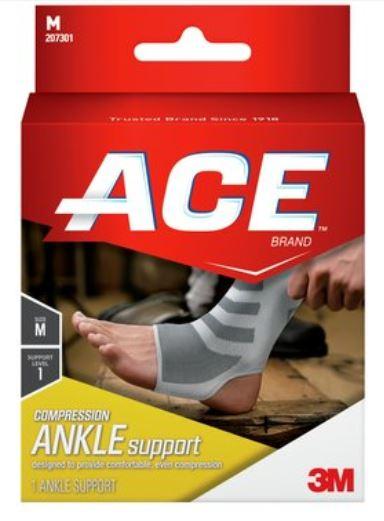 Ace Brand Compression Ankle Support by 3M Healthcare