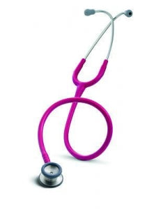 3M Healthcare 3M Littmann Classic II Pediatric Stethoscopes - 3M Littmann Classic II Pediatric Stethoscope, Raspberry Tube, 28" - 2122