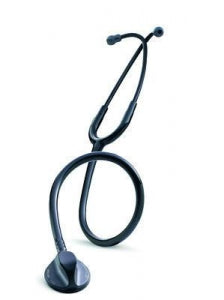 3M Healthcare 3M Littmann Master Classic II Stethoscopes - 3M Littmann Master Classic II Stethoscope, Black-Plated Chestpiece and Eartubes, Black Tube, 27" - 2141