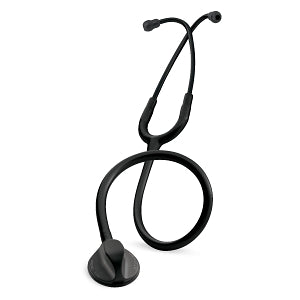 3M Healthcare 3M Littmann Master Classic II Stethoscopes - 3M Littmann Master Classic II Stethoscope, Black-Plated Chestpiece and Eartubes, Black Tube, 27" - 2141