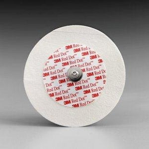 3M Red Dot Monitoring Electrodes with Micropore Tape - Micropore Mini-Adult ECG Electrode - 2249-50