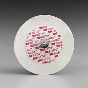 3M Red Dot Monitoring Electrodes with Micropore Tape - Micropore Mini-Adult ECG Electrode - 2249-50