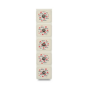 3M Red Dot Monitoring Electrode with Foam Tape and Sticky Gel - Red Dot Monitoring Electrode with Foam Tape and Sticky Gel, 5/Strip - 2560-5