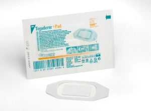 3M Healthcare Tegaderm +Pad Film Dressings with Absorbent Pad - Tegaderm Plus Pad Film Dressing with Nonadherent Pad, 2" x 2-3/4" - 3582