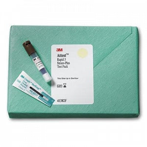 3M Healthcare Rapid Steam Test Packs - Attest Rapid 5 Steam Test Pack with 16 Pack/4 Control - 41382F