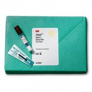 3M Healthcare Attest Rapid 5 Steam-Plus Test Pack - Attest Rapid 5 Steam-Plus Biological Indicator, 3-hr, Test Pack - 41382