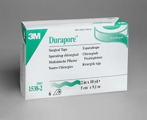 3M Healthcare Durapore Surgical Tape - Durapore Surgical Tape, 2" x 10 yd. - 538-P2