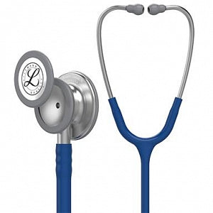 3M Healthcare Littmann Classic III Monitoring Stethoscopes - 3M Littmann Classic III Monitoring Stethoscope, Navy Blue Tube, 27" - 5622