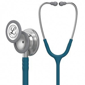 3M Healthcare Littmann Classic III Monitoring Stethoscopes - 3M Littmann Classic III Monitoring Stethoscope, Caribbean Blue Tube, 27" - 5623