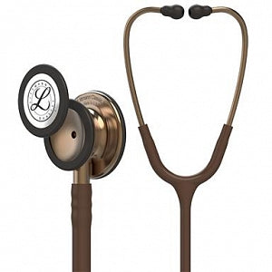 3M Healthcare Littmann Classic III Monitoring Stethoscopes - 3M Littmann Classic III Monitoring Stethoscope, Copper-Finish Chestpiece, Chocolate Tube, 27" - 5809