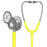 3M Healthcare Littmann Classic III Monitoring Stethoscopes - 3M Littmann Classic III Monitoring Stethoscope, Lemon-Lime Tube, 27" - 5839