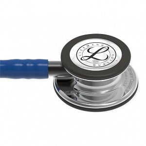 3M Healthcare Littmann Cardiology III Plum 27" Stethoscope - Littmann Cardiology III Stethoscope, Navy Tubing, Mirror Chest Piece - 5863