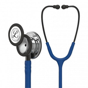 3M Healthcare Littmann Cardiology III Plum 27" Stethoscope - Littmann Cardiology III Stethoscope, Navy Tubing, Mirror Chest Piece - 5863