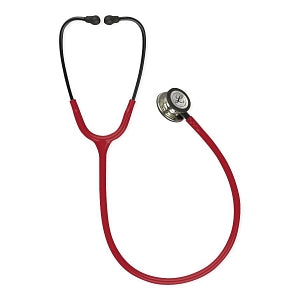 3M Healthcare Littmann Cardiology III Plum 27" Stethoscope - Littmann Cardiology III Stethoscope, Burgundy Tube - 5864