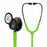 3M Healthcare Littmann Classic III Monitoring Stethoscopes - 3M Littmann Classic III Monitoring Stethoscope, Smoke-Finish Chestpiece, Blue Stem, Smoke Headset, Lime Green Tube, 27" - 5875