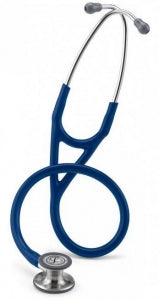 3M Healthcare Littmann Cardiology IV Diagnostic Stethoscopes - 3M Littmann Cardiology IV Diagnostic Stethoscope, Standard-Finish Chestpiece, Navy Blue Tube, Stainless Stem and Headset, 27" - 6154