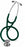 3M Healthcare Littmann Cardiology IV Diagnostic Stethoscopes - 3M Littmann Cardiology IV Diagnostic Stethoscope, Standard-Finish Chestpiece, Hunter Green Tube, Stainless Stem and Headset, 27" - 6155