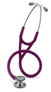 3M Healthcare Littmann Cardiology IV Diagnostic Stethoscopes - 3M Littmann Cardiology IV Diagnostic Stethoscope, Standard-Finish Chestpiece, Plum Tube, Stainless Stem and Headset, 27" - 6156