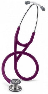 3M Healthcare Littmann Cardiology IV Diagnostic Stethoscopes - 3M Littmann Cardiology IV Diagnostic Stethoscope, Standard-Finish Chestpiece, Plum Tube, Stainless Stem and Headset, 27" - 6156