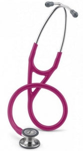 3M Healthcare Littmann Cardiology IV Diagnostic Stethoscopes - 3M Littmann Cardiology IV Diagnostic Stethoscope, Standard-Finish Chestpiece, Raspberry Tube, Stainless Stem and Headset, 27" - 6158