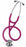 3M Healthcare Littmann Cardiology IV Diagnostic Stethoscopes - 3M Littmann Cardiology IV Diagnostic Stethoscope, Standard-Finish Chestpiece, Raspberry Tube, Stainless Stem and Headset, 27" - 6158