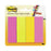 3M Healthcare Post-It Page Marker Flags - Page Flag Markers, Assorted Brights, 50 Strips / Pad, 4 Pads / Pack - 671-4AU