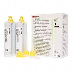 3M Express VPS Impression Material - Express VPS Impression Material Refill, Light Body / Regular Set - 7302