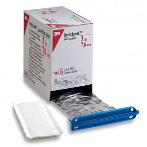 3M Healthcare Scotchcast Quick Step Double-Sided Felt Roll Splint - Double-Sided Felt Splint, 3" x 15' - 74003Q