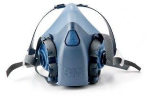 3M Healthcare Half Facepiece 7500 Series Respirator - RESPIRATOR, 7500 SERIES HALF FACEPIECE, M - 7502