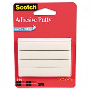 Scotch Adhesive Putty, Nontoxic, 2 oz, Artwork, Photos Paper Removable FREE  SHIP