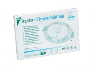 3M Healthcare Tegaderm Hydrocolloid Thin Dressings - Tegaderm Thin Dressing, Oval, 5-1/2" x 6-3/4" - 90024